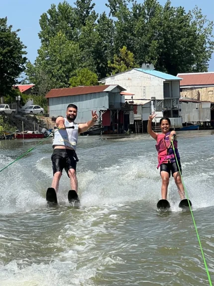 اسکله قایق سواری انزلی، بهترین اسکله قایق سواری تالاب انزلی